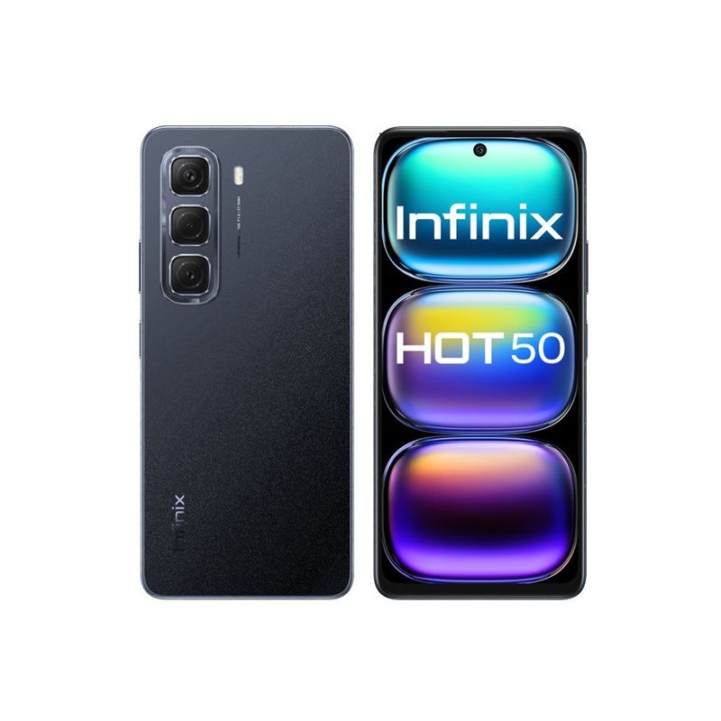 INFINIX Hot 50 8+128GB Sleek Black - 1