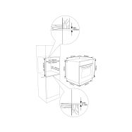 Kluge KTE1040B - vestavná trouba - 30