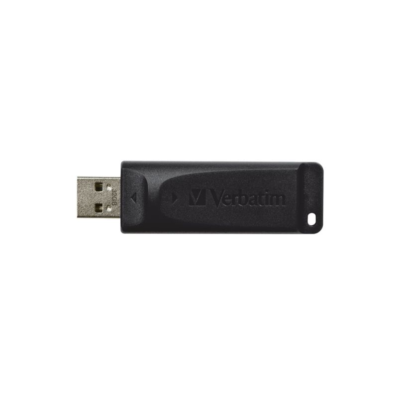 VERBATIM 98697 32GB USB 2.0 Slider černá - 1