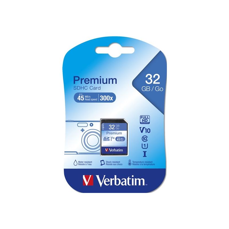 VERBATIM 43963 SDHC 32GB class 10 - 1