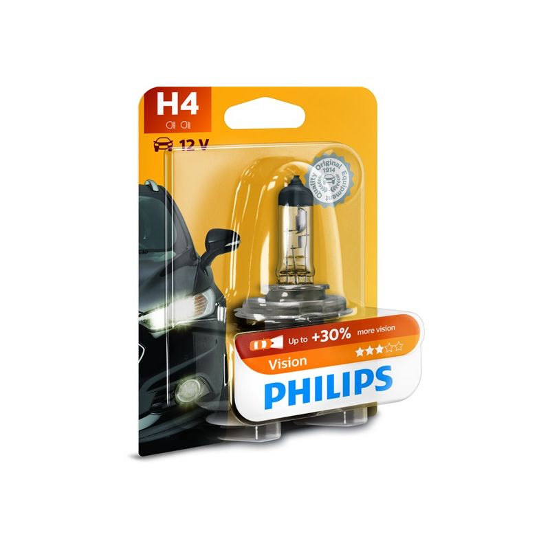 Philips H4 Vision 1 ks blistr - 1