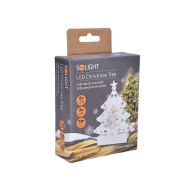 Solight LED kovový vánoční stromek, 2x AA - 1V218 - 6