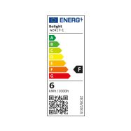 Solight LED žárovka, miniglobe, 6W, E14, 4000K, 510lm, bílé provedení - WZ417-1 - 3