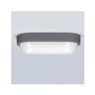 Solight LED venkovní osvětlení oválné, 13W, 910lm, 4000K, IP54, 21cm, šedá barva - WO744-G - 6