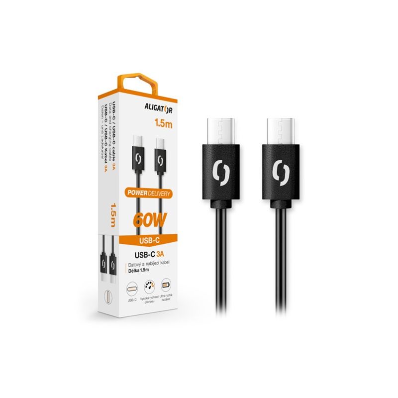 ALI DK POW. 65W USB-C/USB-C 1,5M DATKP48 - 1