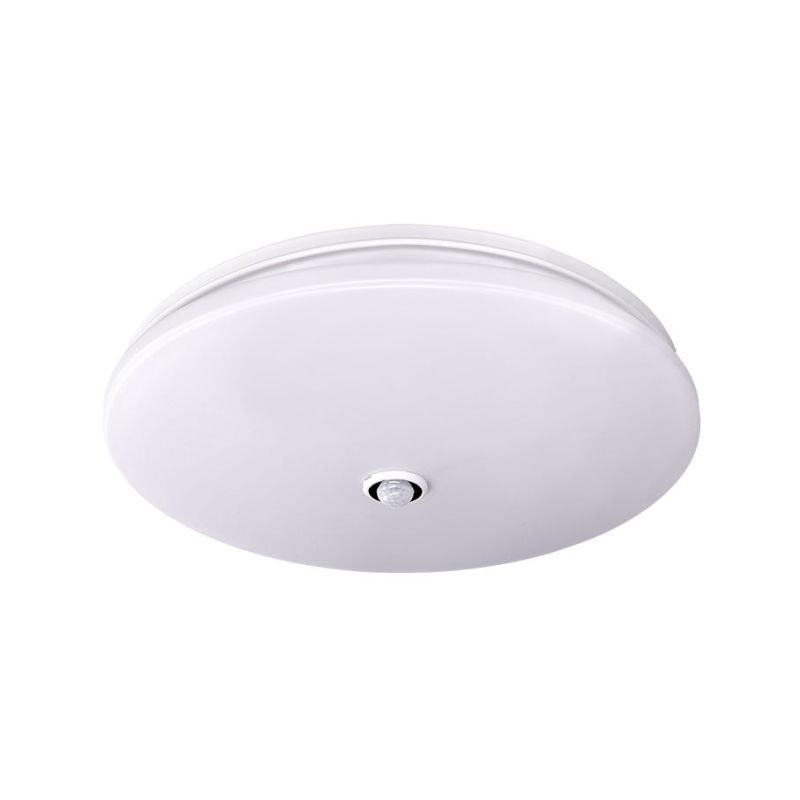 Solight LED stropní světlo PLAIN s PIR sensorem, 18W, 1260lm, 3000K, kulaté, 33cm - WO776 - 1