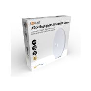 Solight LED stropní světlo PLAIN s PIR sensorem, 18W, 1260lm, 3000K, kulaté, 33cm - WO776 - 8