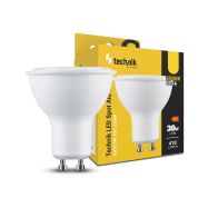 Technik LED žárovka, bodová, 5W, GU10, 2700K, 410lm, bílá  MTL-GU102700K5W - 1