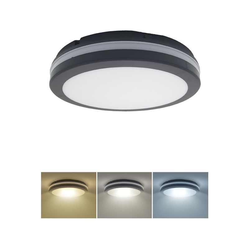 Solight LED osvětlení s nastavitelným výkonem a teplotou světla, 18/22/26W, max. 2210lm, 3CCT, IP65, 30cm - WO820 - 1