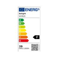 Solight LED osvětlení s nastavitelným výkonem a teplotou světla, 18/22/26W, max. 2210lm, 3CCT, IP65, 30cm - WO820 - 12