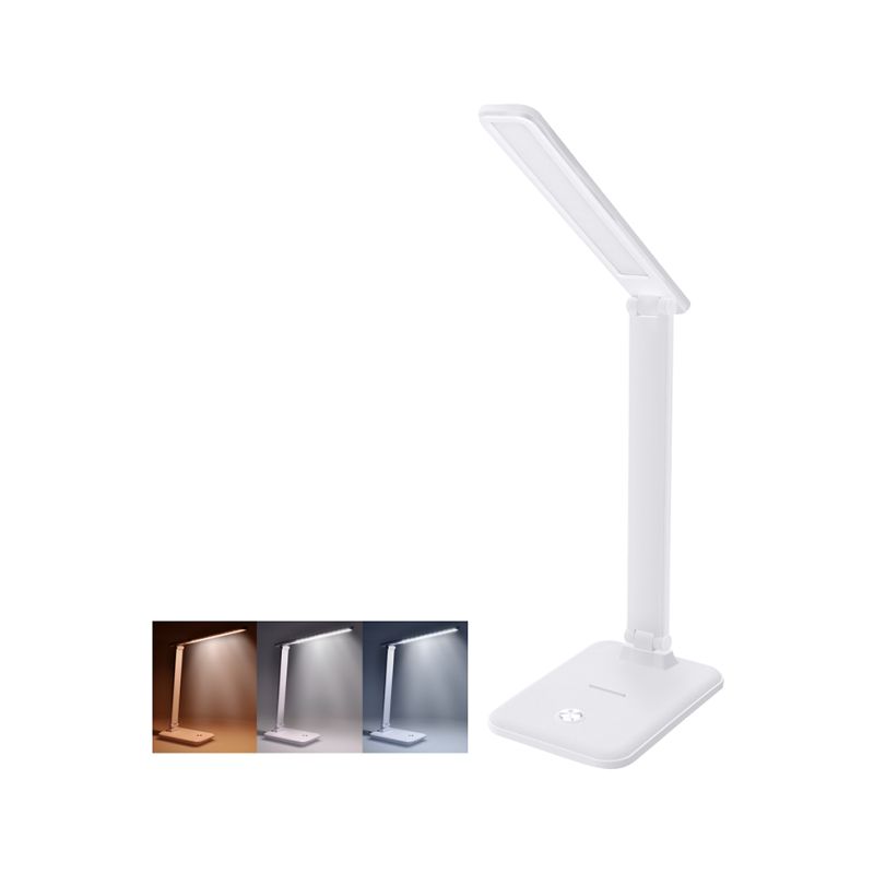 Solight LED stolní lampička 10W, 490lm, změna CCT, stmívání, bílá - WO64-W - 1