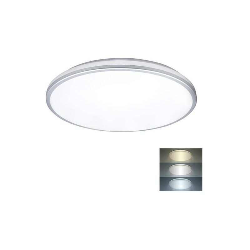 Solight LED osvětlení s ochranou proti vlhkosti, IP54, 18W, 1530lm, 3CCT, 33cm - WO796 - 1