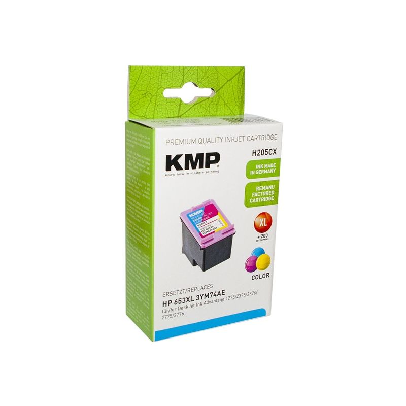 KMP H205CX (HP 653XL Colour) - 1