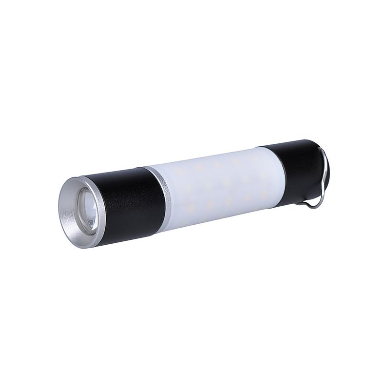 Solight LED nabíjecí ruční svítilna s kampingovou lucernou, 250lm, power bank, Li-Ion - WN43 - 1