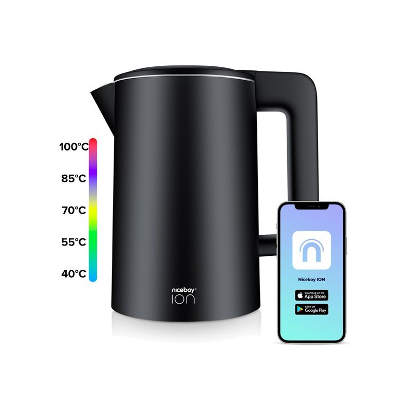 Niceboy ION SmartKettle Onyx black - 1