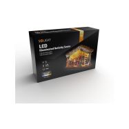 Solight LED dřevěný betlém podsvícený, 26x17cm, 6x LED, 2x AA - 1V276 - 9