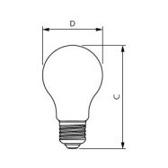 LED žárovka Philips E27 7,2W/75W stmívatelná, 2700K 230V A60  P324930 - 2