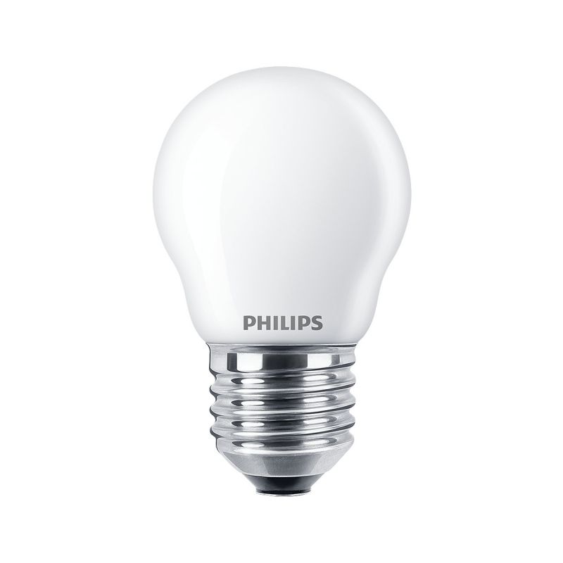 LED žárovka Philips E27 6,5W-60W 4000K 230V P45 FR G   P347700 - 1