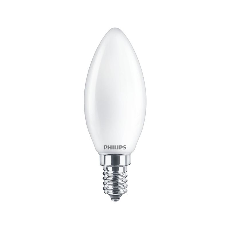 LED žárovka Philips FILAMENT Classic E14 4,3W 2700K 230V B35 FR   P347182 - 1