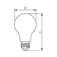 LED žárovka Philips E27 17,5W 2700K 230V A70  P764579 - 2