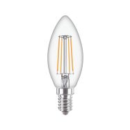 LED žárovka Philips FILAMENT Classic E14 4,3W 2700K 230V B35 CL   P347267 - 1