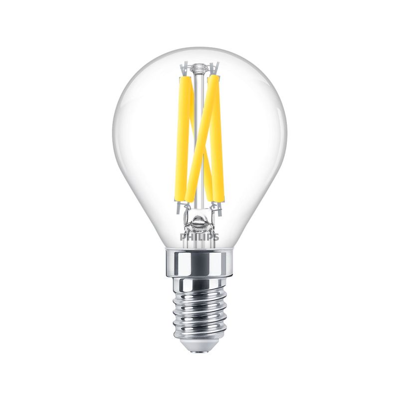 LED žárovka Philips E14 5,9W/60W stmívatelná, iluminační, čirá, 2700K 230V P45 CL   P449619 - 1