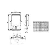 PHILIPS LED reflektor + pohyb.čidlo infra 30W plochý 3600lm, 3000/4000/6500K  P736177 - 2