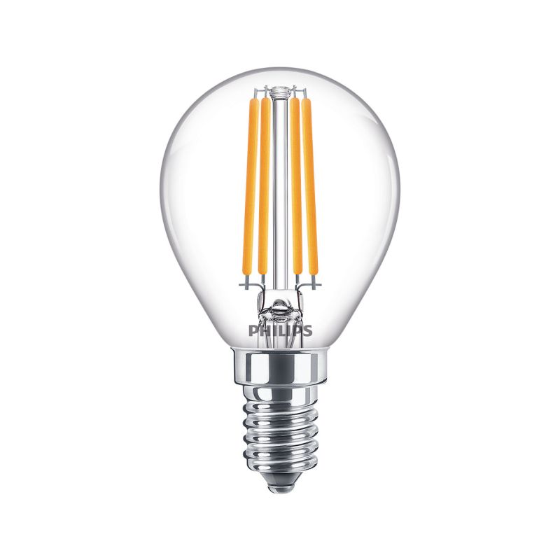 LED žárovka Philips FILAMENT Classic E14 6,5W 2700K 230V P45 CL  P347564 - 1