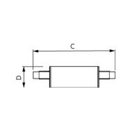 LED žárovka Philips R7S 7,5W 3000K 230V linear  P713945 - 2