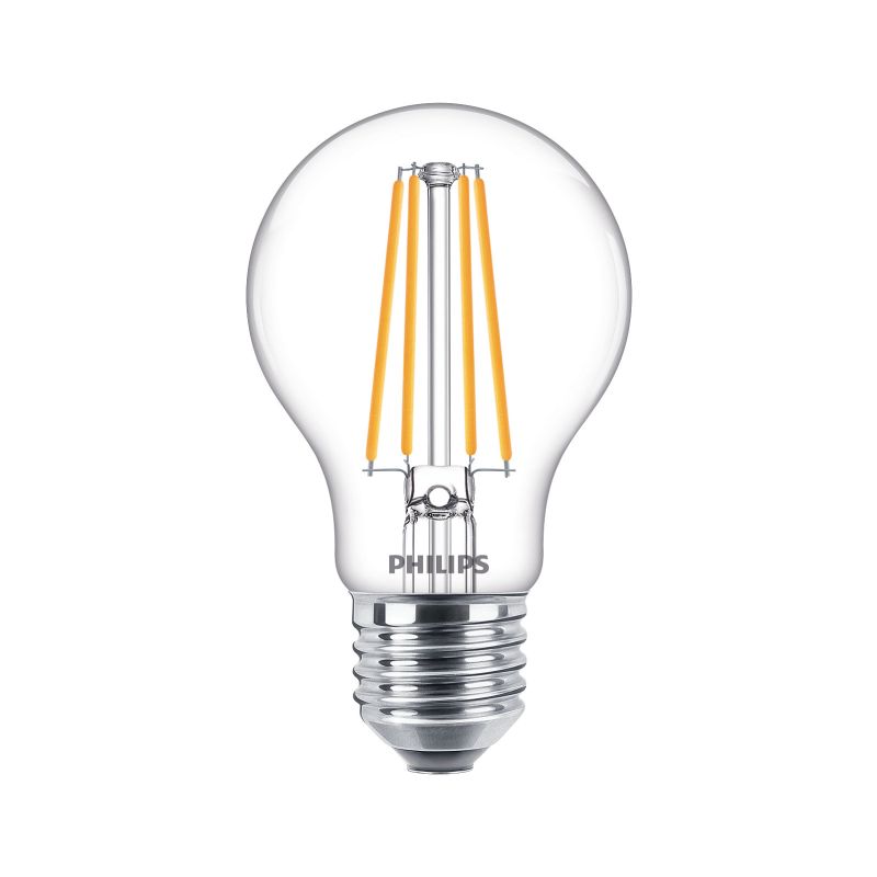 LED žárovka Philips E27 8,5W 2700K 230V A60 CL  P347120 - 1