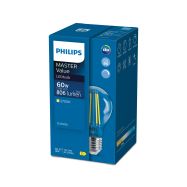 LED žárovka Philips E27 G120 Globe 5,9W/60W stmívatelná, 2700K, čirá 230V - 2