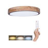 Solight LED osvětlení s dálkovým ovladačem Iron Oak, 48W, 3360lm, 40cm, změna chromatičnosti, stmívatelné - WO8005 - 1