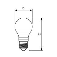 LED žárovka Philips E27 7W 2700K 230V A60  P472187 - 3