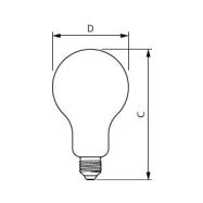 LED žárovka Philips E27 23W 4000K 230V A95 P764654 - 2