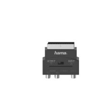 Hama 205268 red.SCART/3 cinch AV+S-video - 1