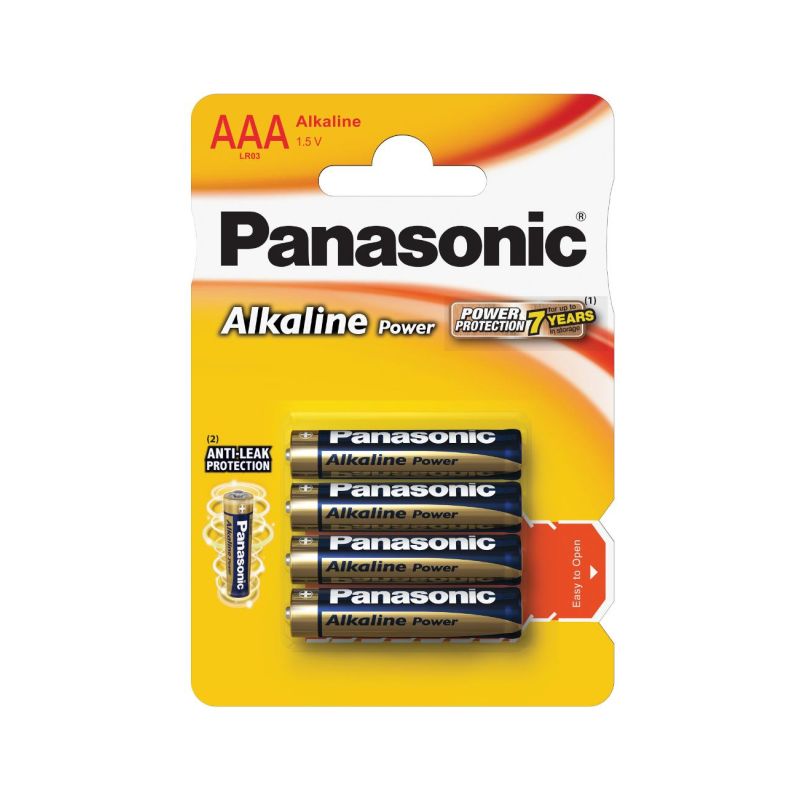 Panasonic LR03APB/4BP-alkalická baterie 1.5V - 1