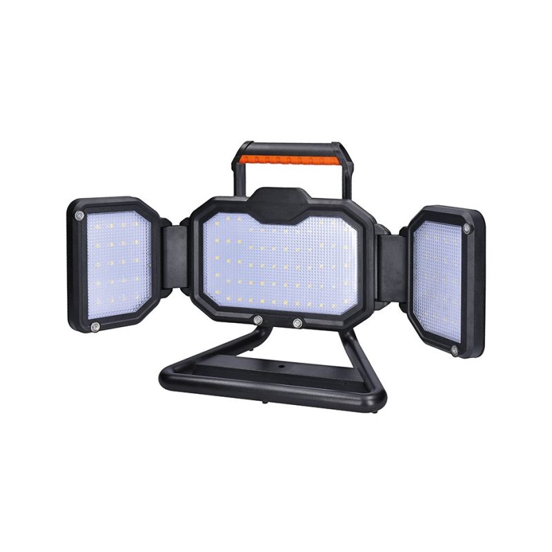 Solight WM-30W-RE - LED reflektor 30W, 3000lm, přenosný, nabíjecí - 1