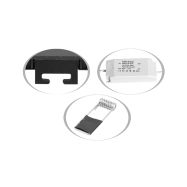 Svítidlo LADA LED mini panel, podhled., 18W, 1550lm, CCT, kruh., bílé   LED-WSL-CCT/18W/BI - 3