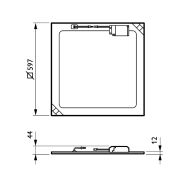 PHILIPS LED světelný panel, 34W, 600x600mm, 4100lm, 4000K pro kanceláře   P516601 - 3